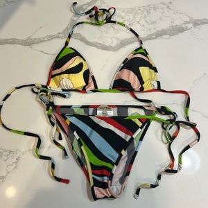 Pucci bikini top & bottom